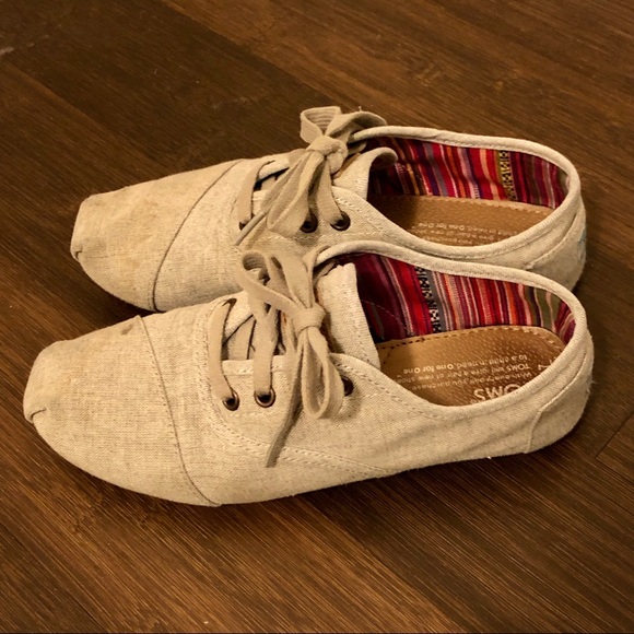 TOMS Gray Camden Women’s Cordones Sneakers - Picture 2 of 8